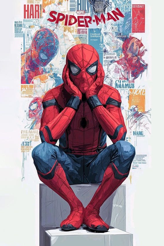 Cuadros de Aluminio Spiderman - Imagen 2