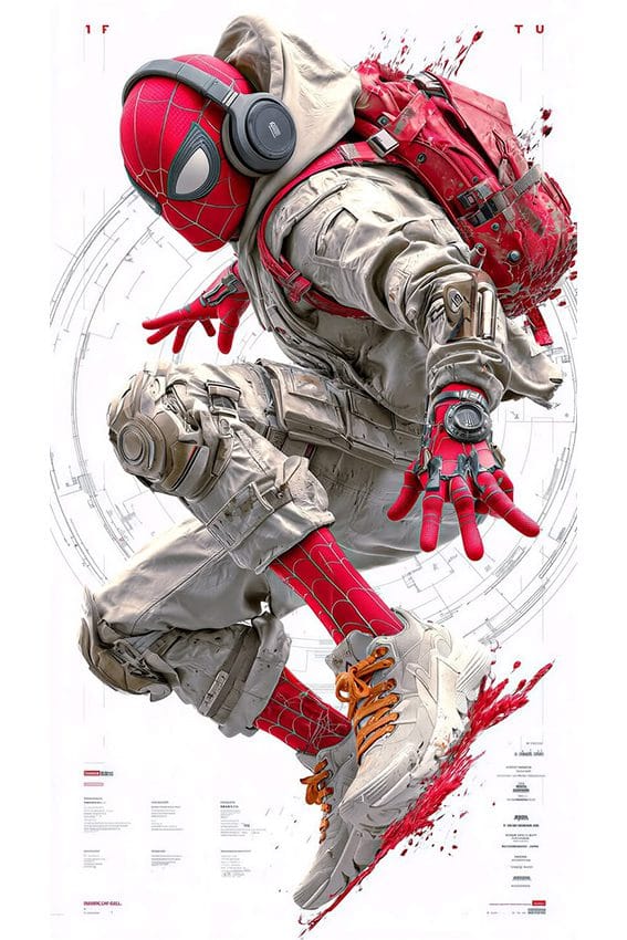 Cuadros de Aluminio Spiderman - Imagen 3